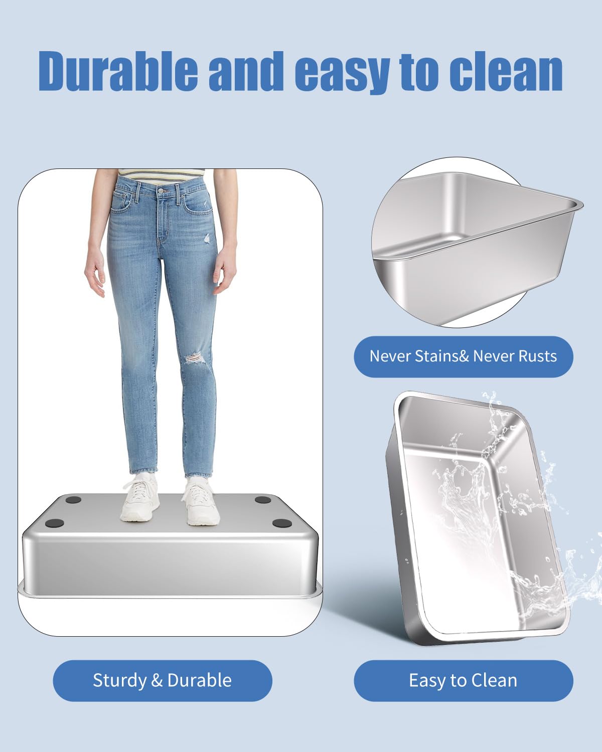 KITCATY lid buckle connection ensures a stable setup