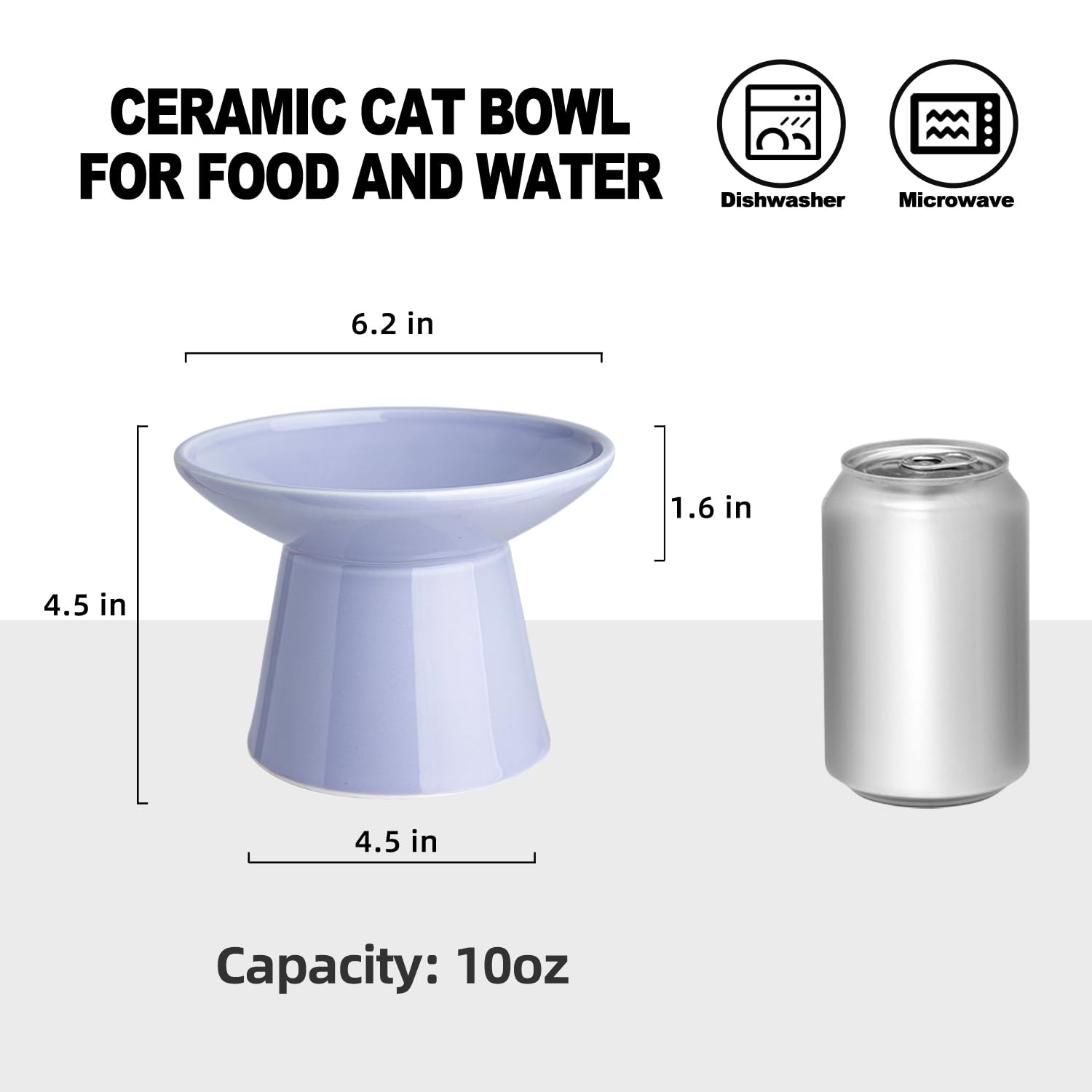 KITCHENLESTAR elevated cat bowl on table setup demonstrates comfortable dining for older cats.