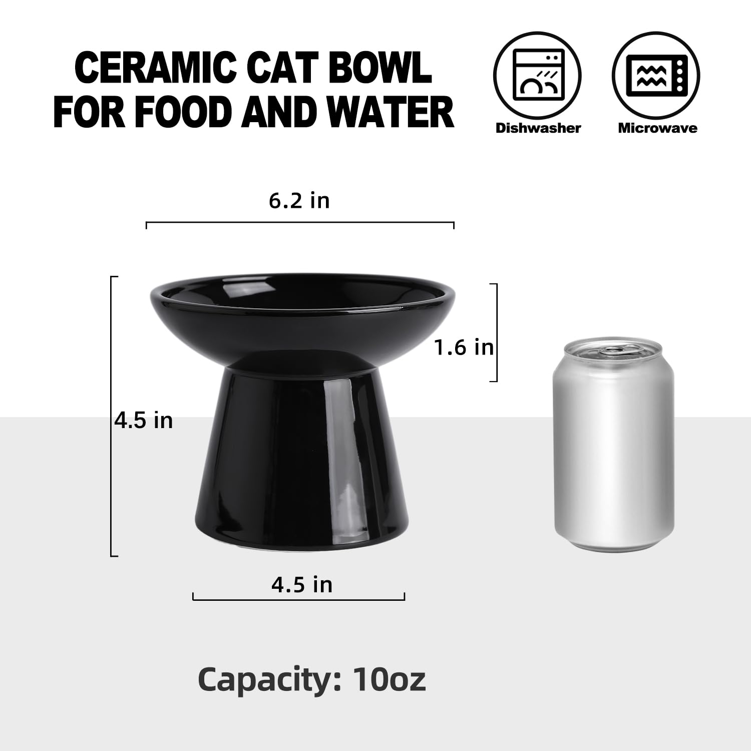 KITCHENLESTAR wide and shallow design supports whisker-friendly dining