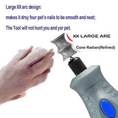 KITGUARD Diamond Dremel dog nail bits 1/8 inch shank fit with most rotary tools
