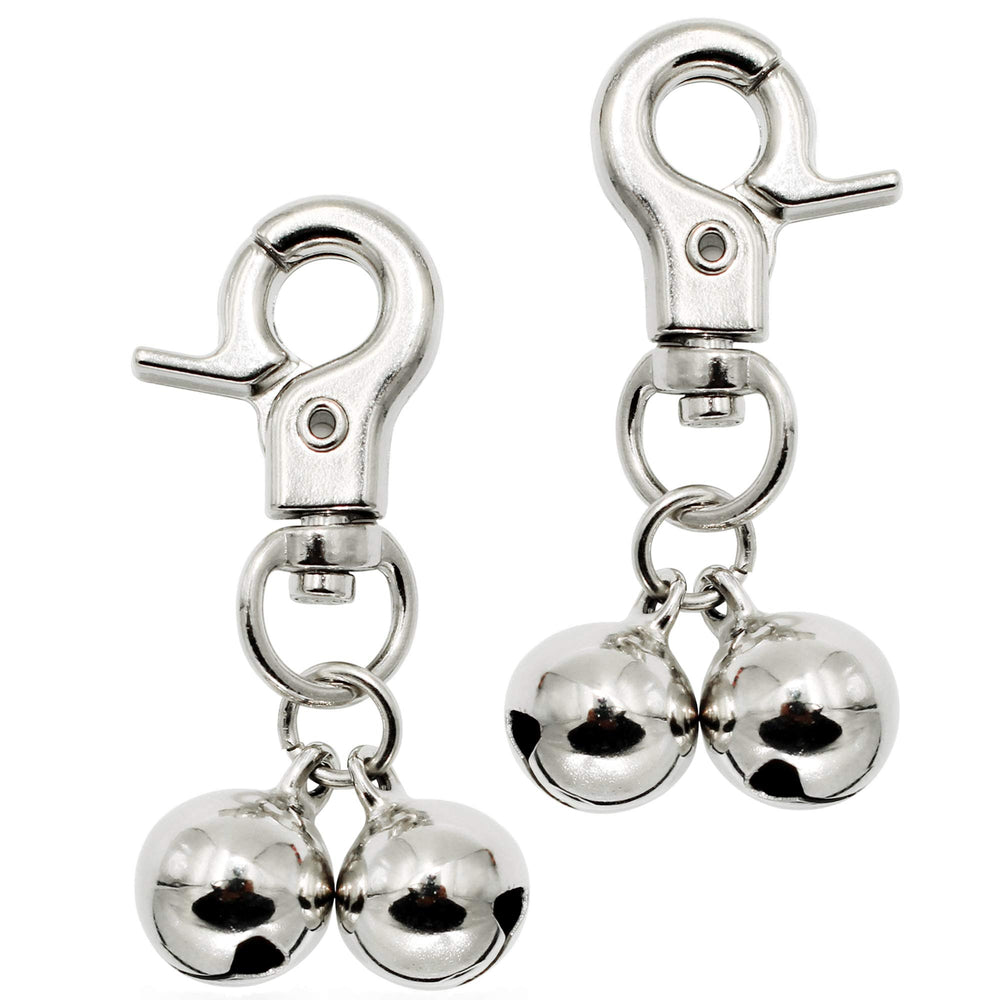 KITTAIL bells two-pack on a dog collar offer clear audible signaling.