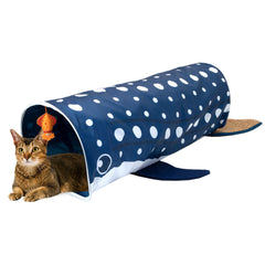 Kitty City Whale Shark Tunnel exterior invites playful exploration and cozy lounging.