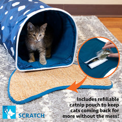 Kitty City Whale Shark Tunnel squid-dangler boosts batting fun and engagement.