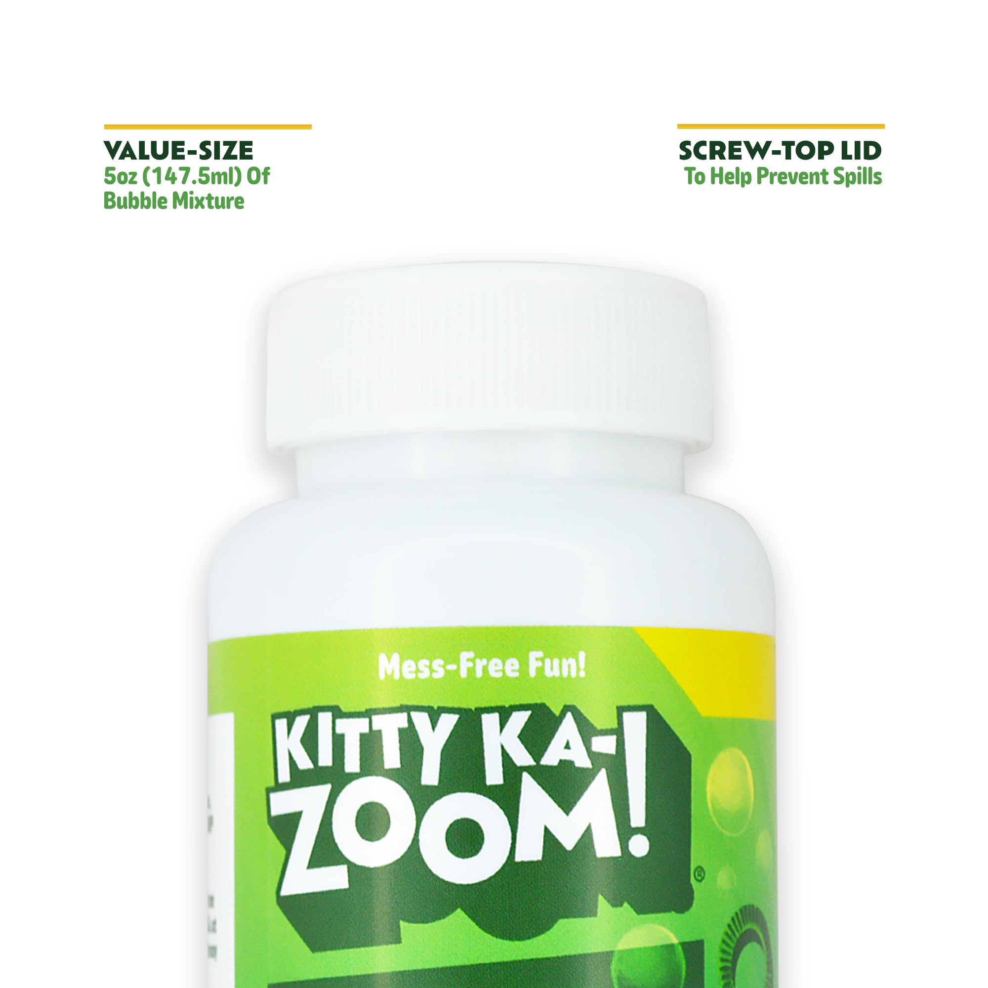 KITTY KA-ZOOM Catnip Bubbles steam-distilled scent from USA and Canada.