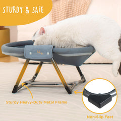 KITTY KINGDOM breathable mesh elevates comfort with airflow