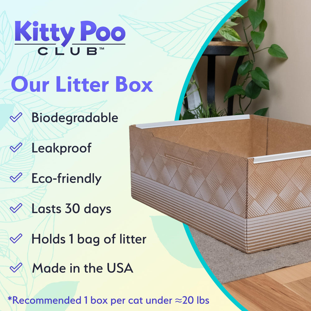 Kitty Poo Club foldable, easy-disposal design speeds cleanup.