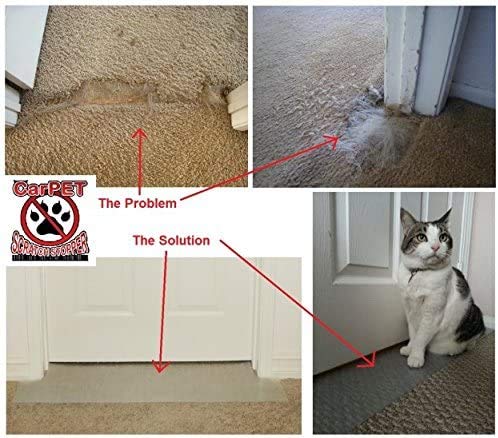 KittySmart texture close-up shows durable mat material for pets.