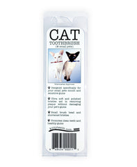 Kittyteeth small-pet toothbrush handle closeup for comfortable daily brushing.