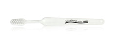 Kittyteeth ultra-soft bristles closeup protect tender gums while cleaning gently.
