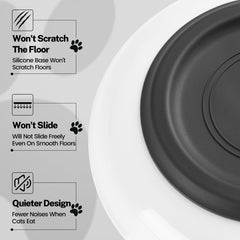 Kitwinney ceramic health materials provide odor-free, microwave-safe dining for pets.