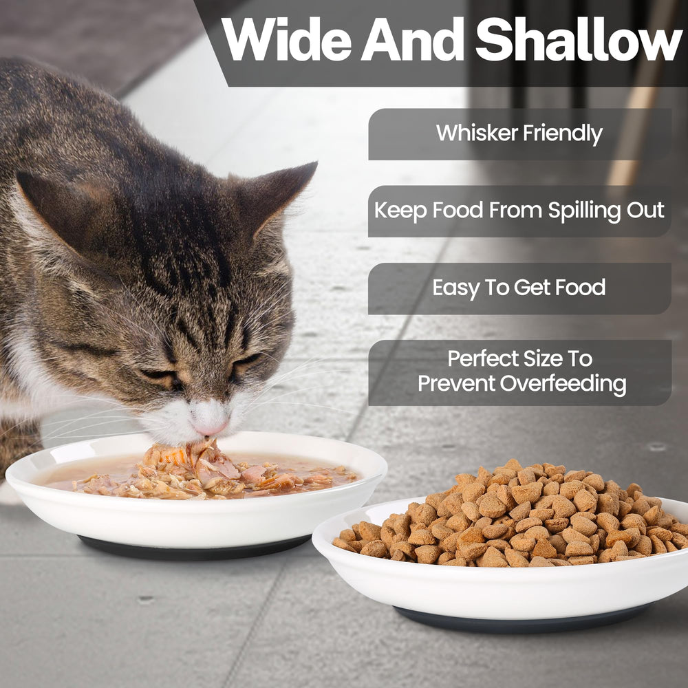 Kitwinney bowls fit elevated stands for comfortable, stable meals.