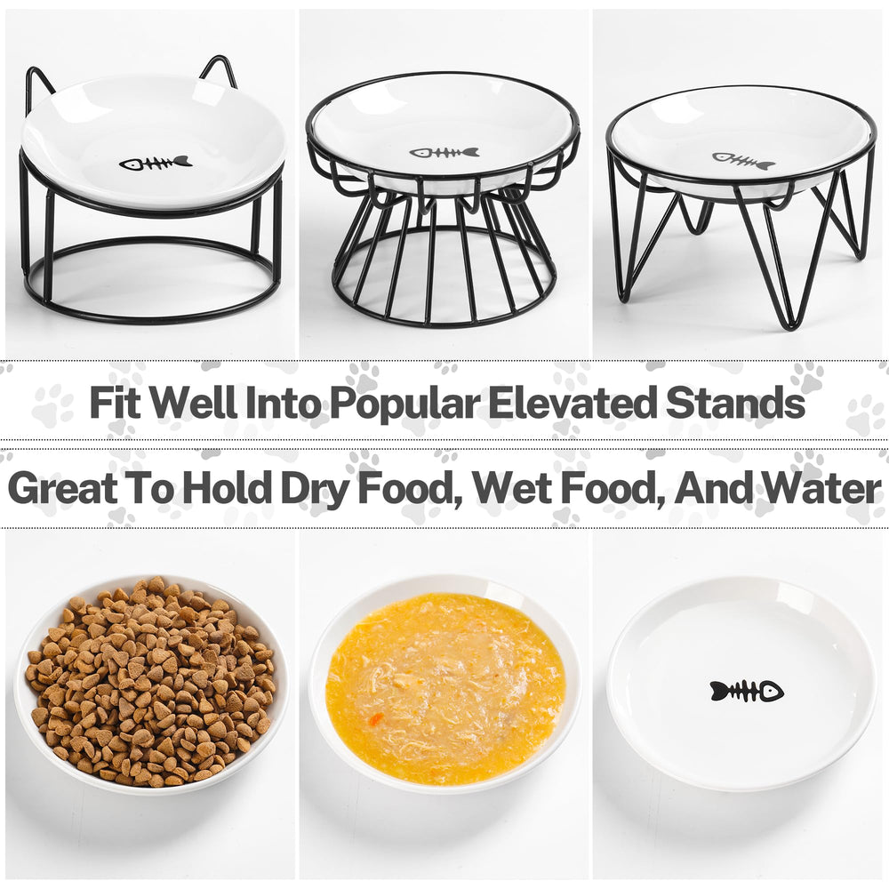 Kitwinney bowls work with elevated stands for versatile indoor feeding.