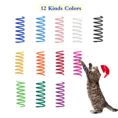 Kitys Fatch BPA-free plastic cat spring designed for safe long-term indoor use.