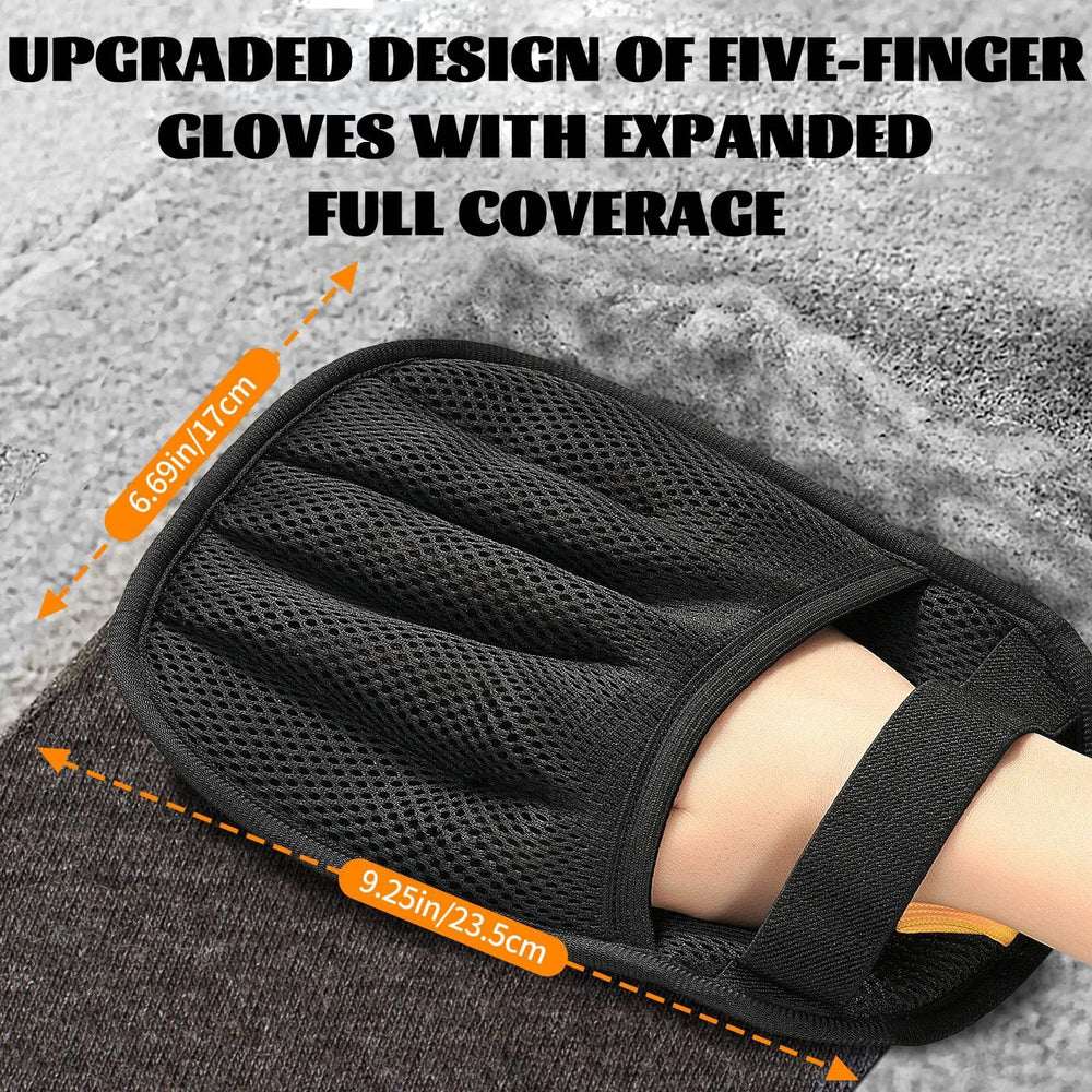 Kivori Pet glove ergonomic design provides comfortable, glove-like fit