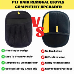 Kivori Pet glove wearable design demonstrates comfortable grooming for dogs and cats