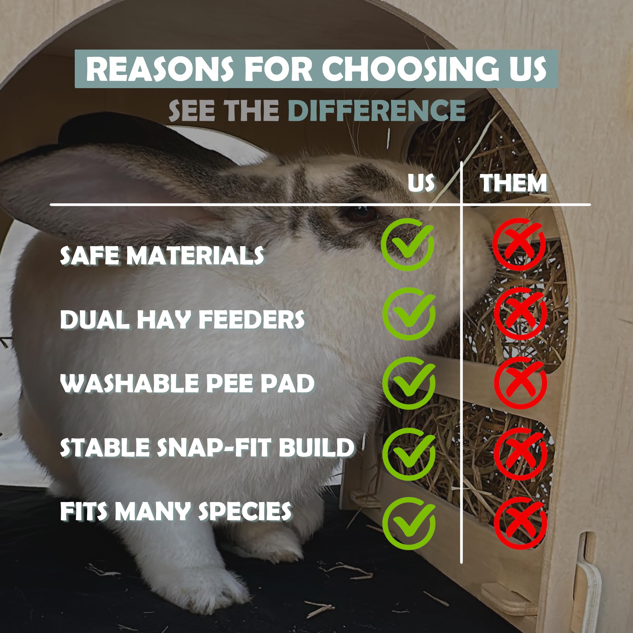Kiwi & Mora Easy-Assembly Portable Hutch demonstrates quick setup, ideal for moving or gifting.