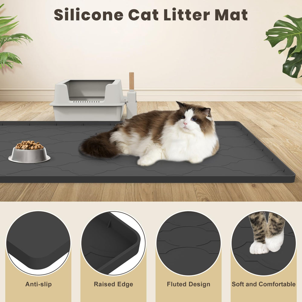 KIXCVDM cat mat soft paws surface keeps kitty comfortable while stepping