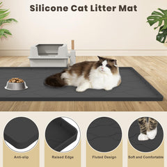 KIXCVDM cat mat soft paws surface keeps kitty comfortable while stepping