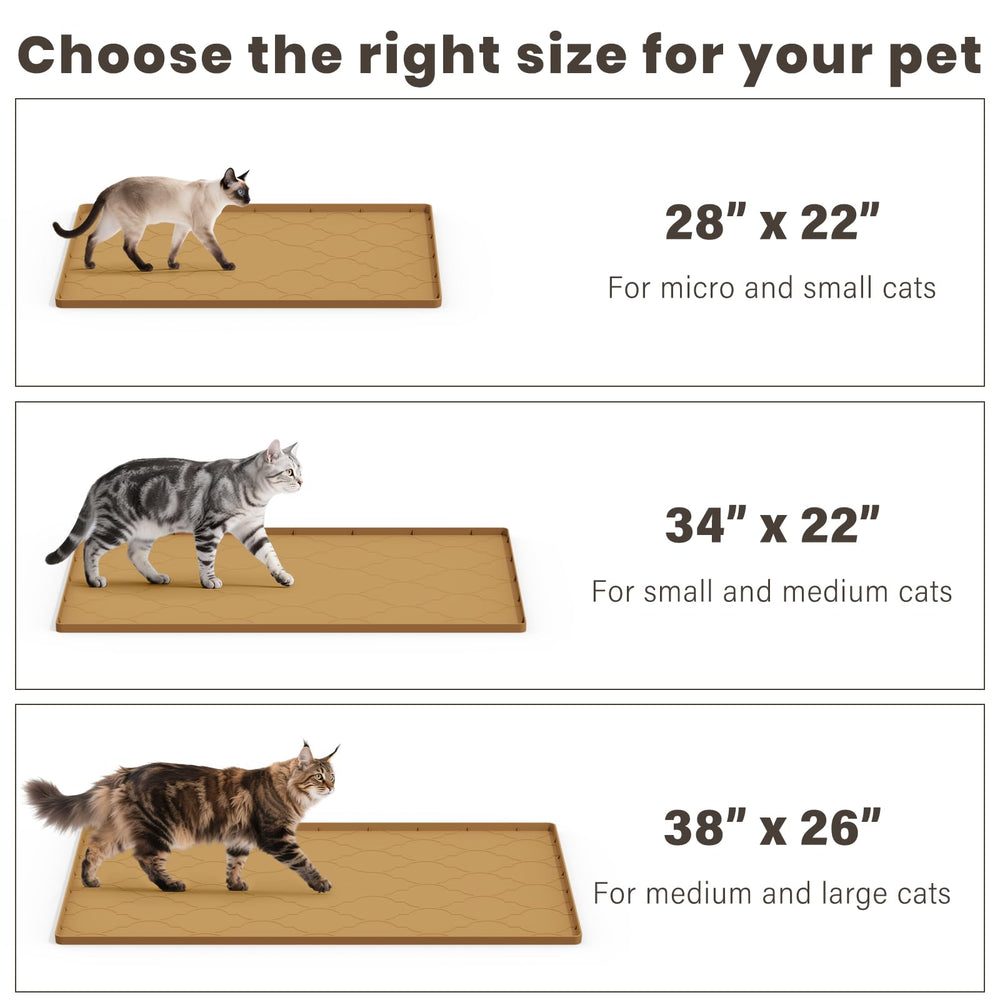 KIXCVDM massage texture offers feline comfort while stepping