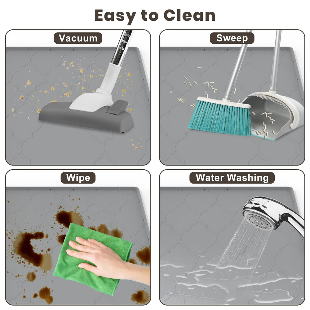 KIXCVDM durable floor protection with edge containment