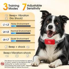 KJKZO Bark Collar customizable training modes tailor coaching for every dog