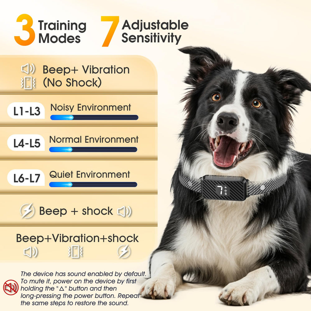 KJKZO training modes display with customizable beep and vibration options