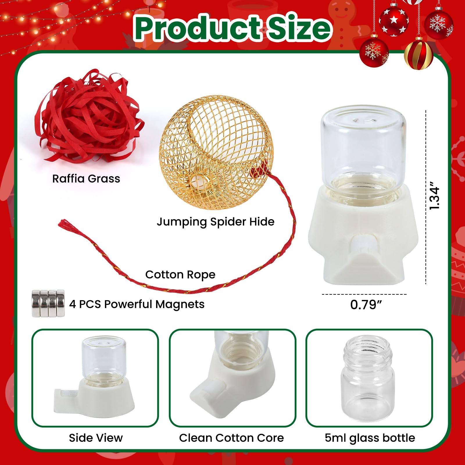 kkaririzhhi water dispenser 5ml base demonstrates steady hydration for small enclosure pets