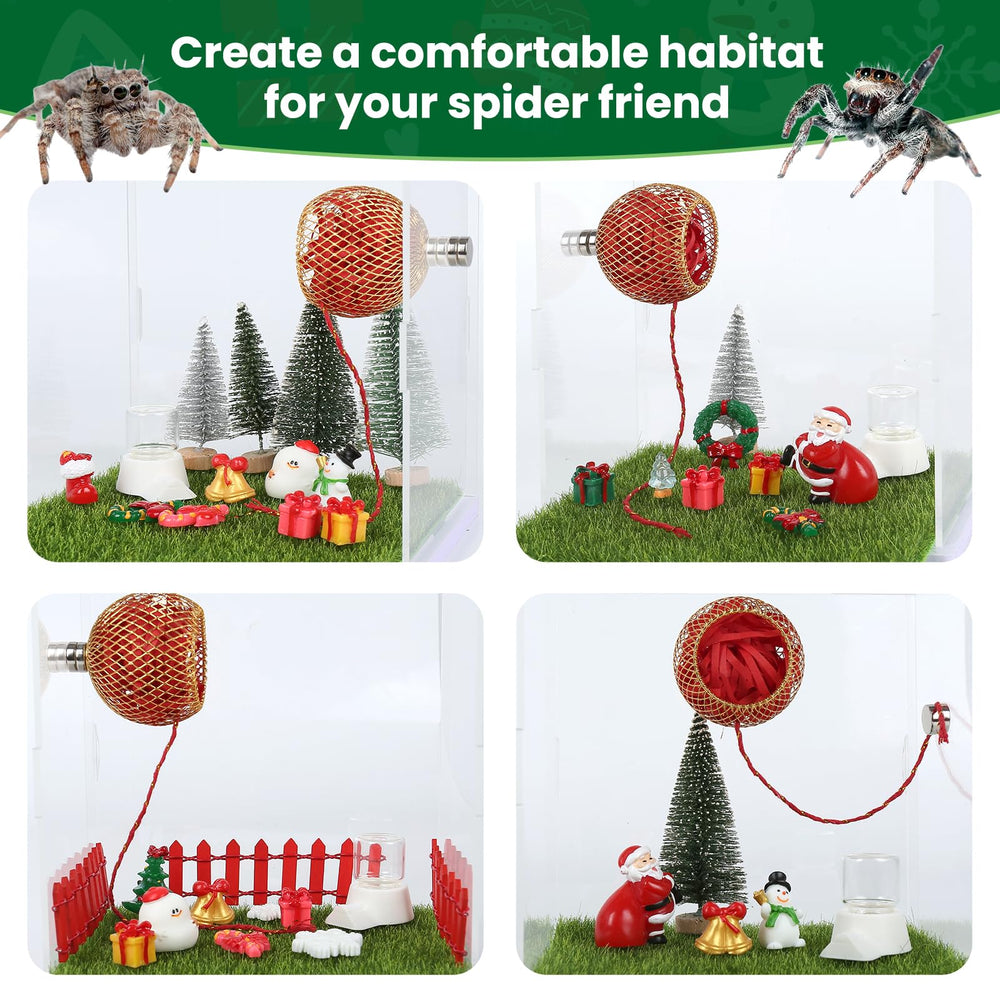 kkaririzhhi terrarium decor ensemble adds visual appeal while supporting species enrichment