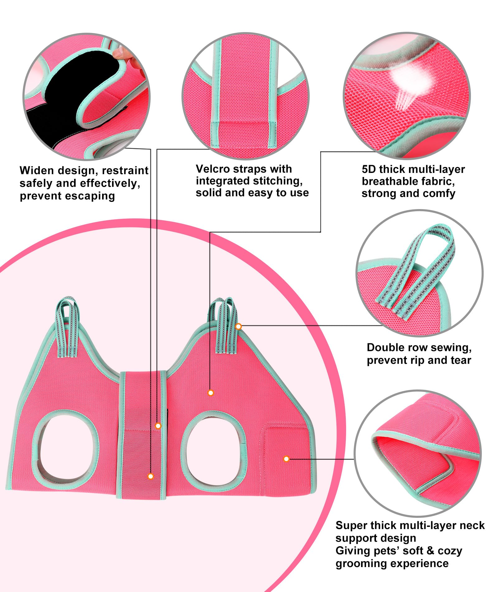 Kkiimatt XS pink nail-trimming setup for home grooming