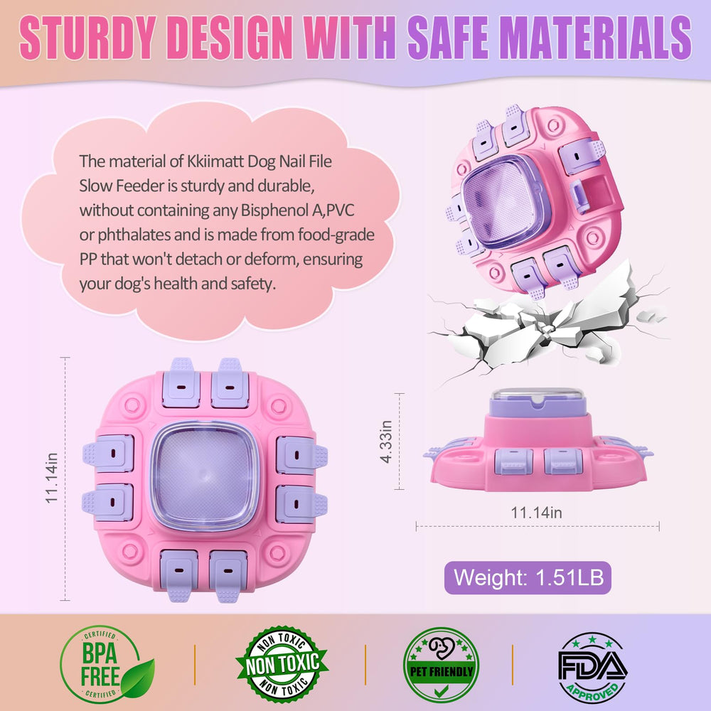 Kkiimatt Dog Nail Grinder 80-Grit Pad Closeup shows gentle filing