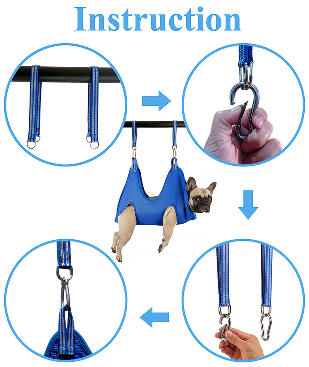 Kkiimatt XS harness for puppies during safe grooming sessions