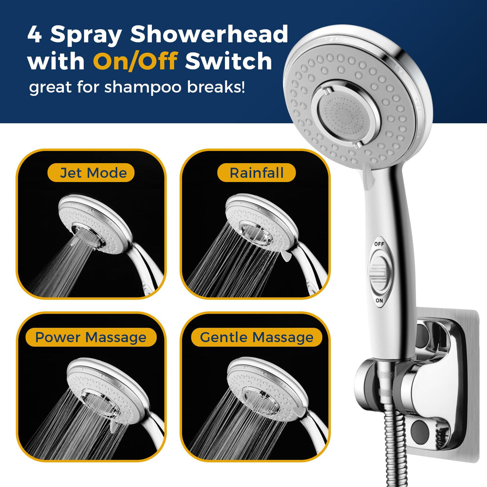 klleyna 5ft hose—great reach for dog wash and tub rinsing