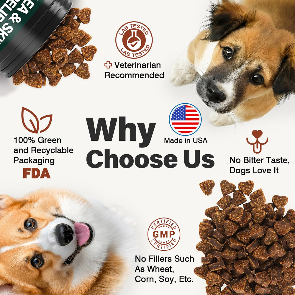 KLOMKMCL anti-inflammatory ingredients reduce dryness and erythema in dogs