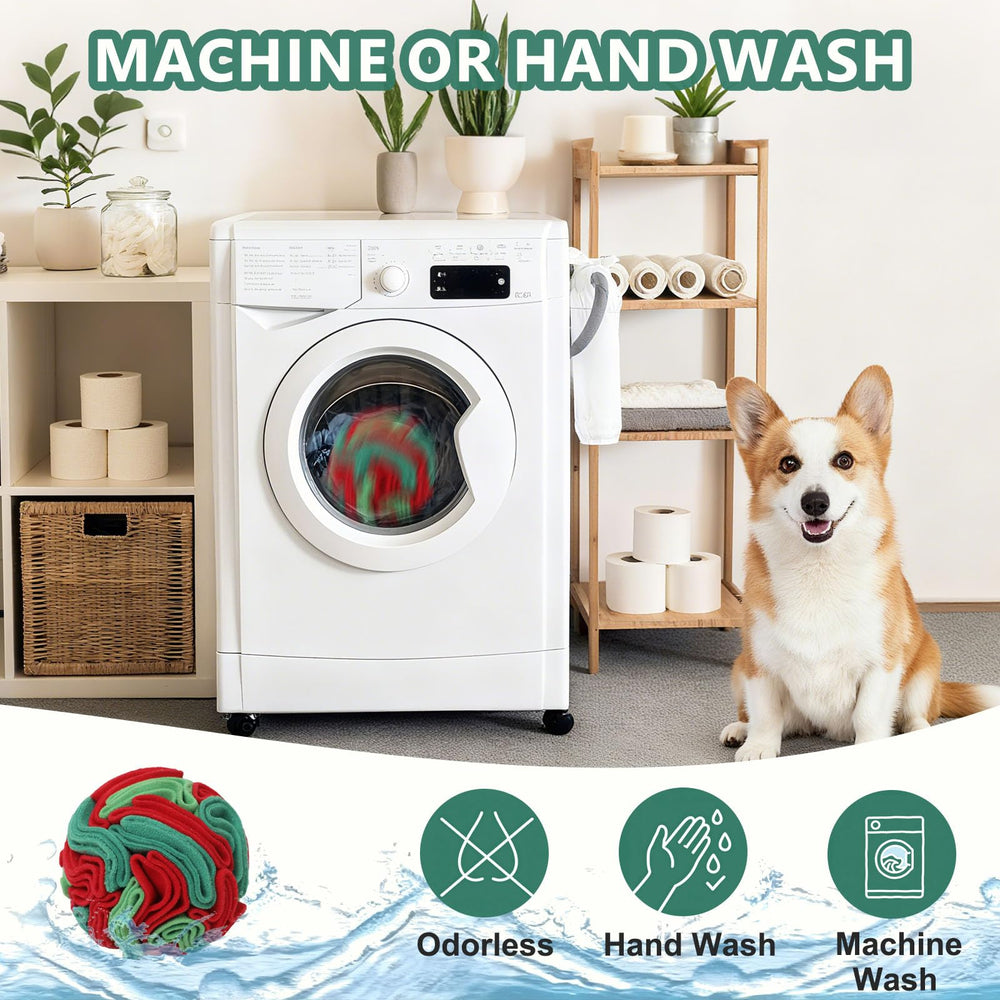 kmirepa snuffle-ball dog-playtime image captures engaging activity for daily companionship