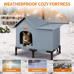 KMIRTNE weatherproof PVC roof image emphasizes rain and snow protection