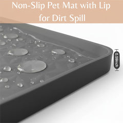 Kmiyivi cat litter mat soft non-slip base