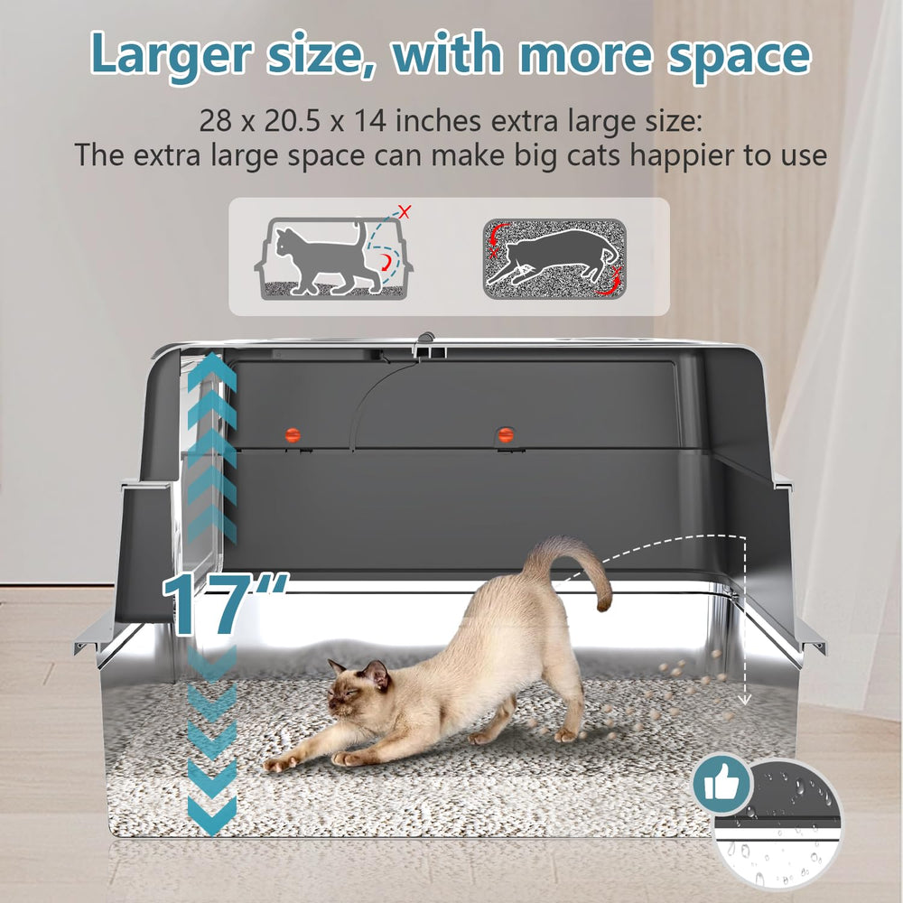 KMNSUN XXXL private-space promotes comfort for shy cats during use.