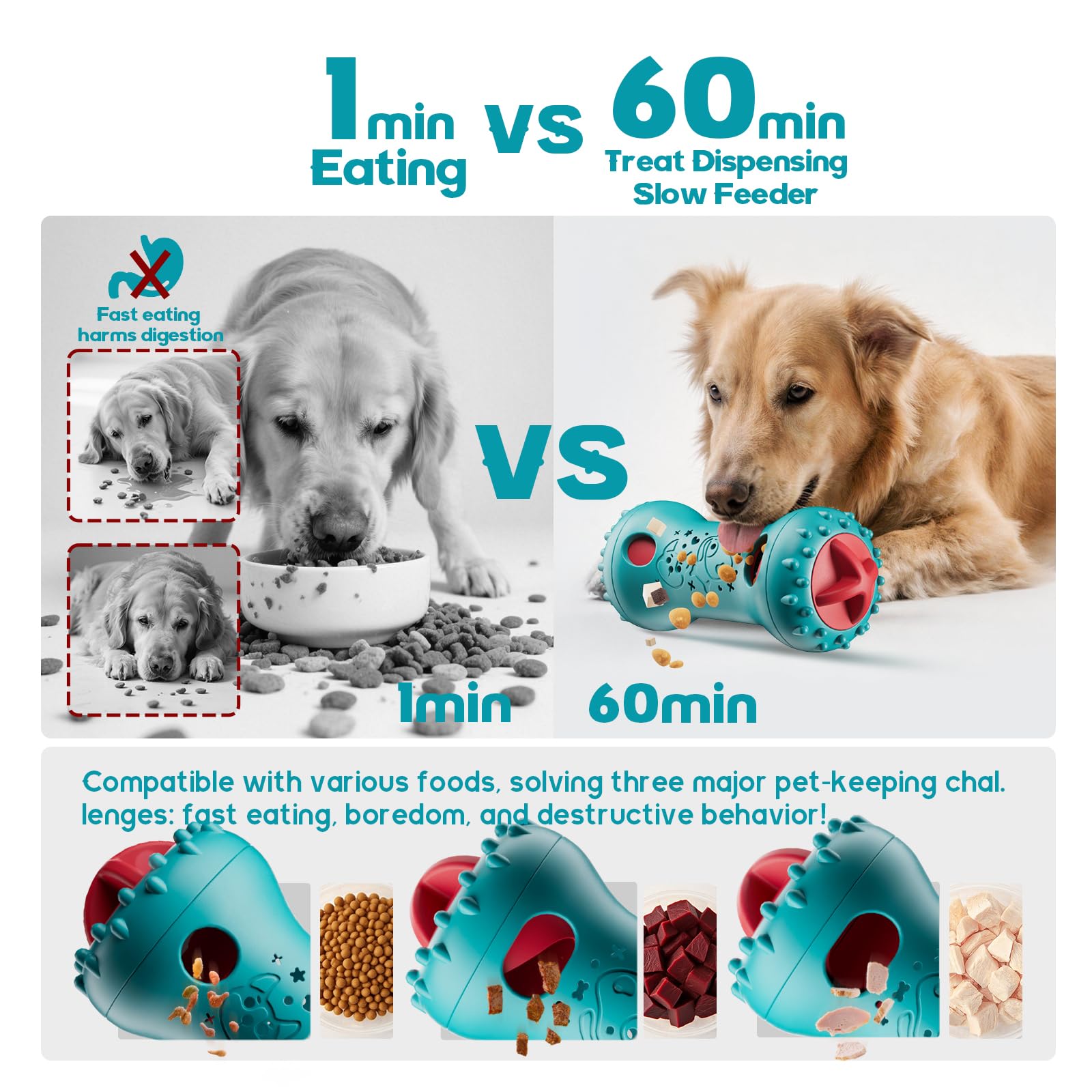 Knitly interchangeable silicone sleeve enables size customization for dogs of all breeds.