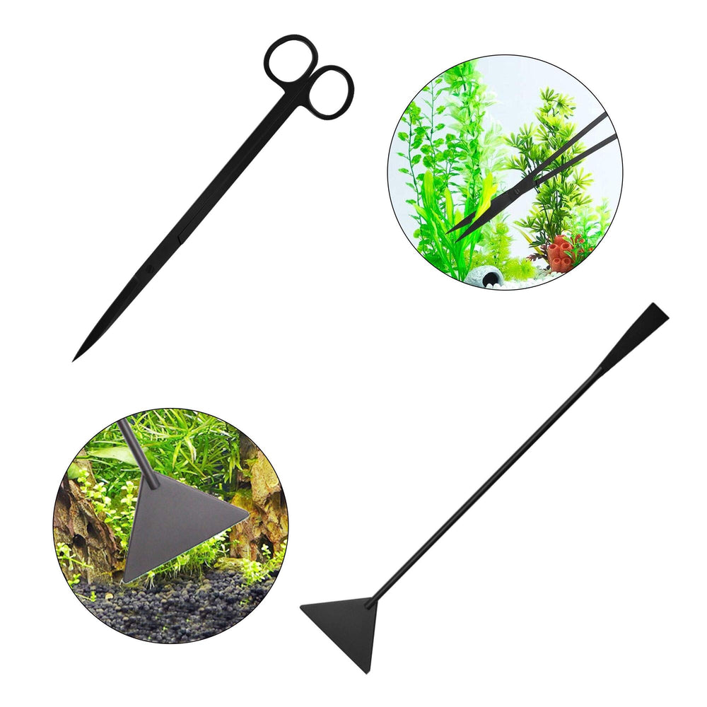 KnR Harmony substrate spatula creates smooth substrate slopes and terraces.