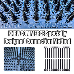 KNRV Commerce Scat Mats improved connection design aids flexible setups