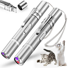 Koackl Cat Pointer Toy 2 Pack with red LED sparks indoor playtime