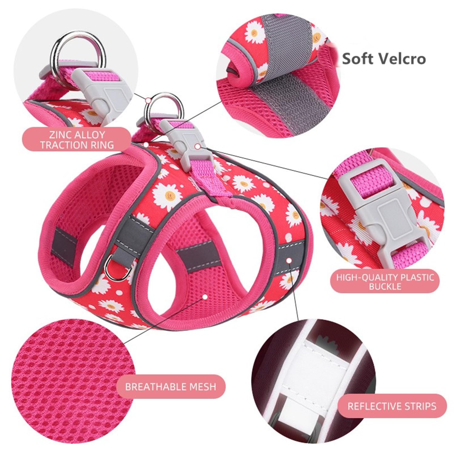 KocaPlye Step-in design on-off harness for quick wearing and removal