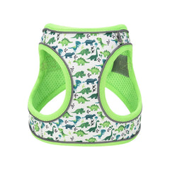 KocaPlye harness front-strap view highlights simple on-off and secure fit for daily walks.