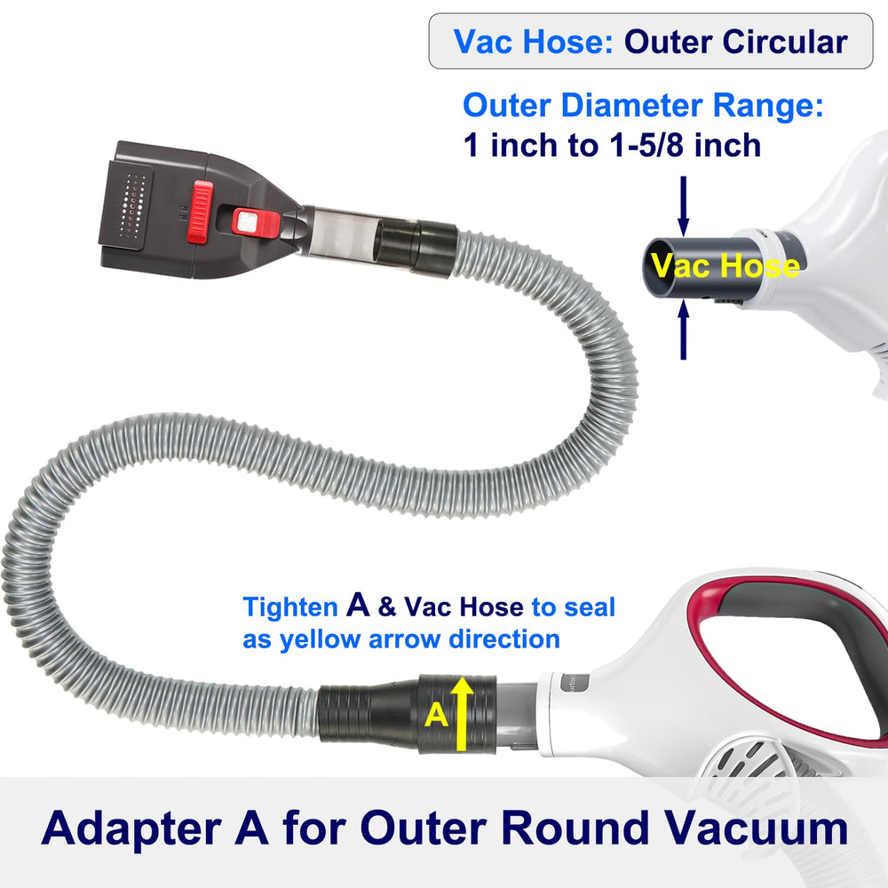 Kodahome wired hose 38ft enables flexible grooming reach.