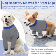 KOESON cone-alternative sleeve prevents licking while preserving daily activities.