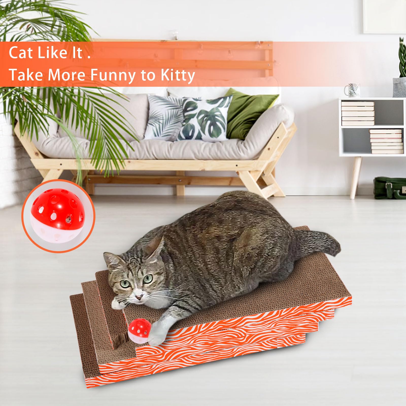 Koimsec catnip ball toy enhances play and engagement