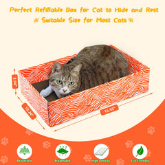 Koimsec scratcher board side shows dual-sided scratching durability