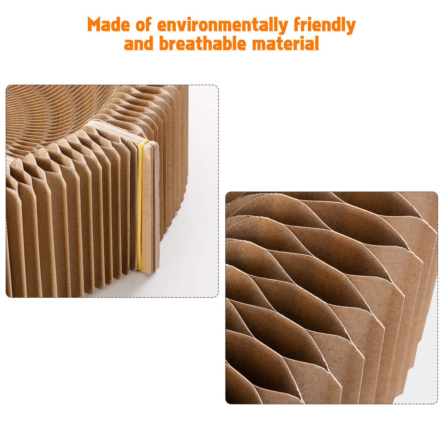 Koimsec scratcher protecting furniture by offering dedicated scratching surface
