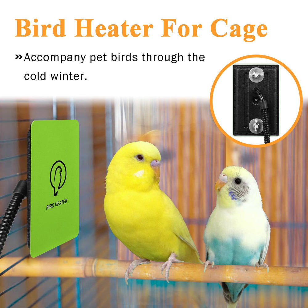 Kokopro bird heater 10W compact delivers discreet, reliable warmth.