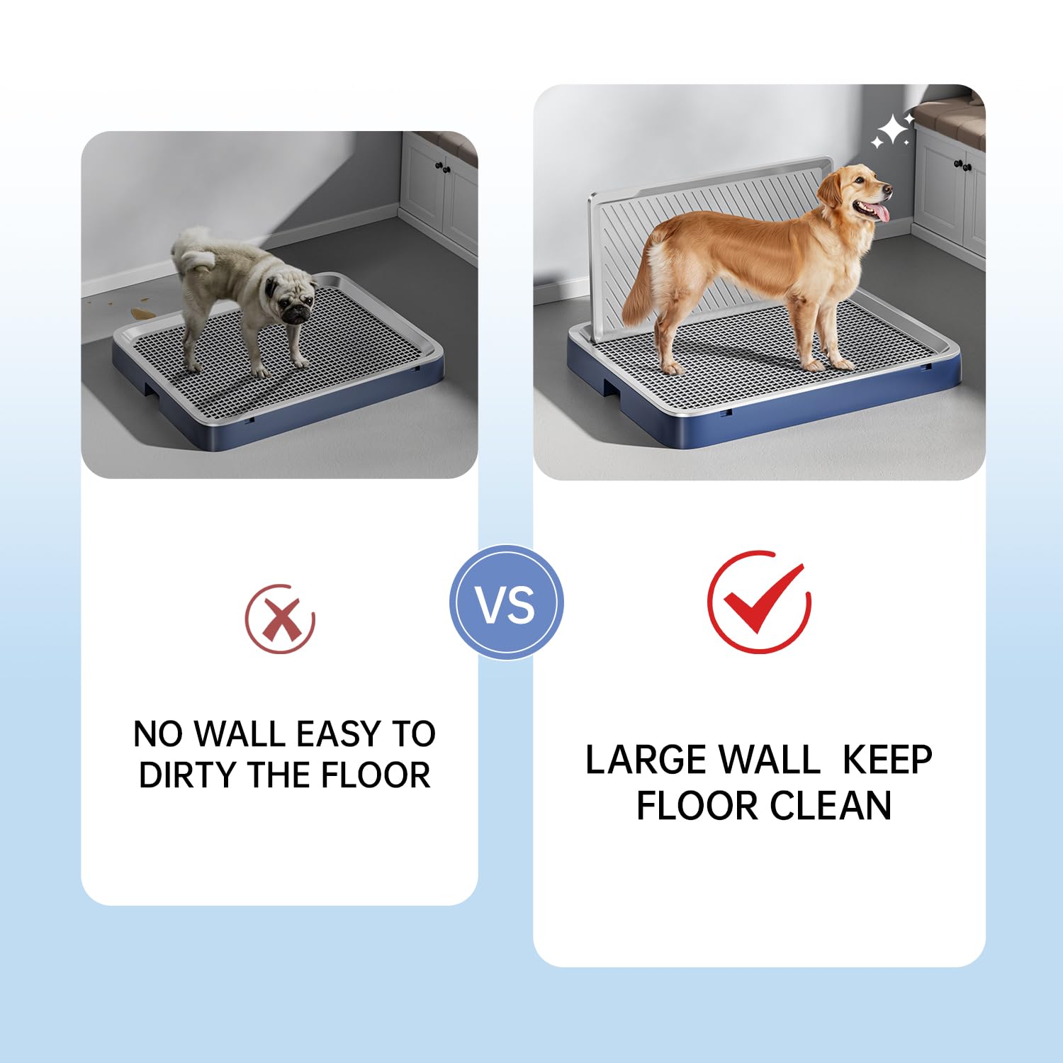KOLA PANDA removable-mesh; washable grate for easy cleanup.